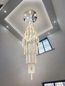 GobekUsa Crystal Chandelier: Modern Luxury Pendant Lighting for Home Decor