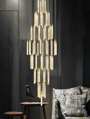 GobekUsa Crystal Chandelier: Modern Luxury Pendant Lighting for Home Decor