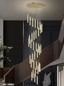 GobekUsa Crystal Chandelier: Modern Luxury Pendant Lighting for Home Decor
