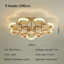 GobekUsa Circle Ring LED Ceiling Light - Modern Minimalist Luxury Acrylic Bedroom Lighting Fixtures
