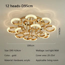 GobekUsa Circle Ring LED Ceiling Light - Modern Minimalist Luxury Acrylic Bedroom Lighting Fixtures