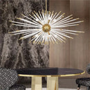 GobekUsa Crystal Dandelion LED Chandelier for Luxury Indoor Decor