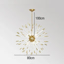 GobekUsa Crystal Dandelion LED Chandelier for Luxury Indoor Decor