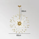 GobekUsa Crystal Dandelion LED Chandelier for Luxury Indoor Decor