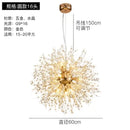 GobekUsa Crystal Dandelion Pendant Lights for Chic Home Decor