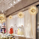 GobekUsa Crystal Dandelion Pendant Lights for Chic Home Decor