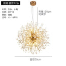 GobekUsa Crystal Dandelion Pendant Lights for Chic Home Decor