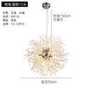 GobekUsa Crystal Dandelion Pendant Lights for Chic Home Decor