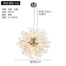 GobekUsa Crystal Dandelion Pendant Lights for Chic Home Decor
