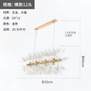 GobekUsa Crystal Dandelion Pendant Lights for Chic Home Decor