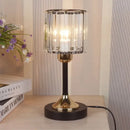 GobekUsa Crystal Desk Lamp USB Charging Night Light for Living Room Bedroom Decor