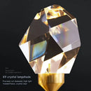 GobekUsa Crystal Entrance Ceiling Lamp: Modern Minimalist LED Balcony Light