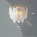 GobekUsa Crystal Feather Chandelier: Luxury Pendant for Home Decor & Designer Ceiling Fixture