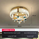 GobekUsa Crystal Flower LED Ceiling Light - Modern Home Decor.