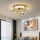 GobekUsa Crystal Flower LED Ceiling Light - Modern Home Decor.