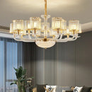 GobekUsa Crystal Glass Pendant Lamp: Modern European Luxury for Living, Dining, Bedroom
