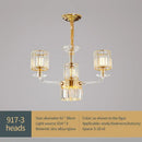 GobekUsa Crystal Glass Pendant Lamp: Modern European Luxury for Living, Dining, Bedroom