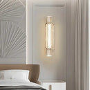 GobekUsa Crystal Glass Bubble Wall Lights - Gold Color LED Mounted Bedroom Wall Lamps