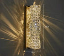 GobekUsa Crystal Glass Wall Sconce Lamp for Modern Light Luxury Home Decor