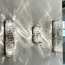 GobekUsa Crystal Glass Wall Sconce Lamp for Modern Light Luxury Home Decor