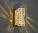 GobekUsa Crystal Glass Wall Sconce Lamp for Modern Light Luxury Home Decor