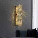 GobekUsa Crystal Glass Wall Sconce Lamp for Modern Light Luxury Home Decor