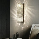 GobekUsa Crystal Glass Wall Sconce Lamp for Modern Light Luxury Home Decor