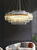 GobekUsa Crystal Hanging Lamp for Luxurious Living Room Decor
