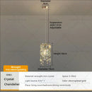 GobekUsa Crystal Headboard Chandelier: Modern Luxury for Master Bedroom & Dining Room
