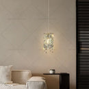 GobekUsa Crystal Headboard Chandelier: Modern Luxury for Master Bedroom & Dining Room