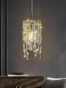 GobekUsa Crystal Headboard Chandelier: Modern Luxury for Master Bedroom & Dining Room