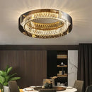 GobekUsa Crystal LED Ceiling Chandelier Dimmable Luxury Modern Room Decor Bedroom Light