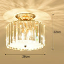 GobekUsa Crystal LED Ceiling Chandelier for Home Decor