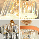 GobekUsa Crystal LED Ceiling Chandelier for Home Decor