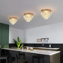 GobekUsa Crystal LED Ceiling Chandelier for Kitchen Island, Living Room, Dining Room Lighting