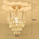 GobekUsa Crystal LED Ceiling Chandelier for Home Decor