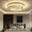 GobekUsa Crystal LED Ceiling Chandelier for Home Living Room Lighting Decoration