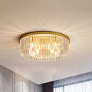 GobekUsa Crystal LED Ceiling Chandelier for Modern American Minimalist Décor