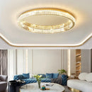 GobekUsa Crystal LED Ceiling Chandelier for Home Living Room Bedroom Lighting