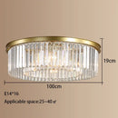 GobekUsa Crystal LED Ceiling Chandelier for Modern American Minimalist Décor