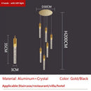 GobekUsa Crystal LED Ceiling Chandelier for Luxury Home Décor