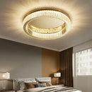 GobekUsa Crystal LED Ceiling Chandelier – Modern Home Décor Lighting for Living Room, Bedroom