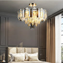 GobekUsa Crystal LED Ceiling Chandelier Modern Living Room Pendant Light