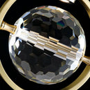 GobekUsa Crystal LED Ceiling Lamp Chandelier Iron Art Bar Home Decor.