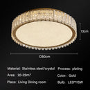 GobekUsa Crystal LED Ceiling Lights for Modern Home Decor Lighting
