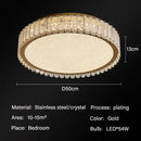GobekUsa Crystal LED Ceiling Lights for Modern Home Decor Lighting