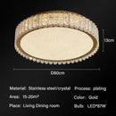 GobekUsa Crystal LED Ceiling Lights for Modern Home Decor Lighting