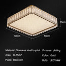 GobekUsa Crystal LED Ceiling Lights for Modern Home Decor Lighting