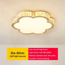 GobekUsa Crystal LED Ceiling Light for Modern Bedroom, Warm Lighting