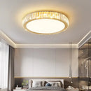 GobekUsa Crystal LED Ceiling Light for Modern Bedroom, Warm Lighting
